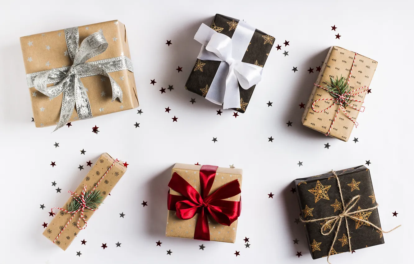 Photo wallpaper gift, new year, Christmas, Christmas, New Year, merry christmas, Xmas, gift