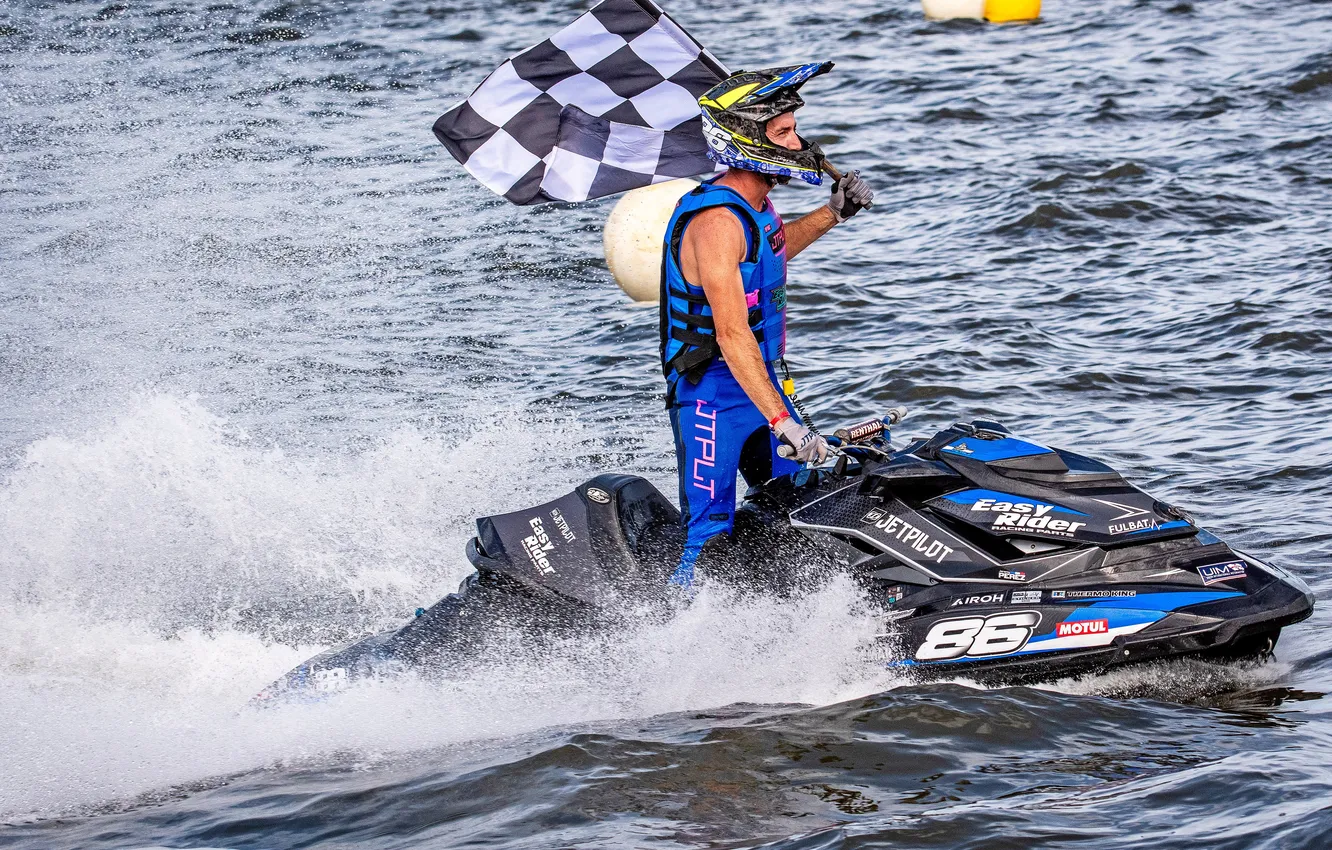 Photo wallpaper speed, boats, races