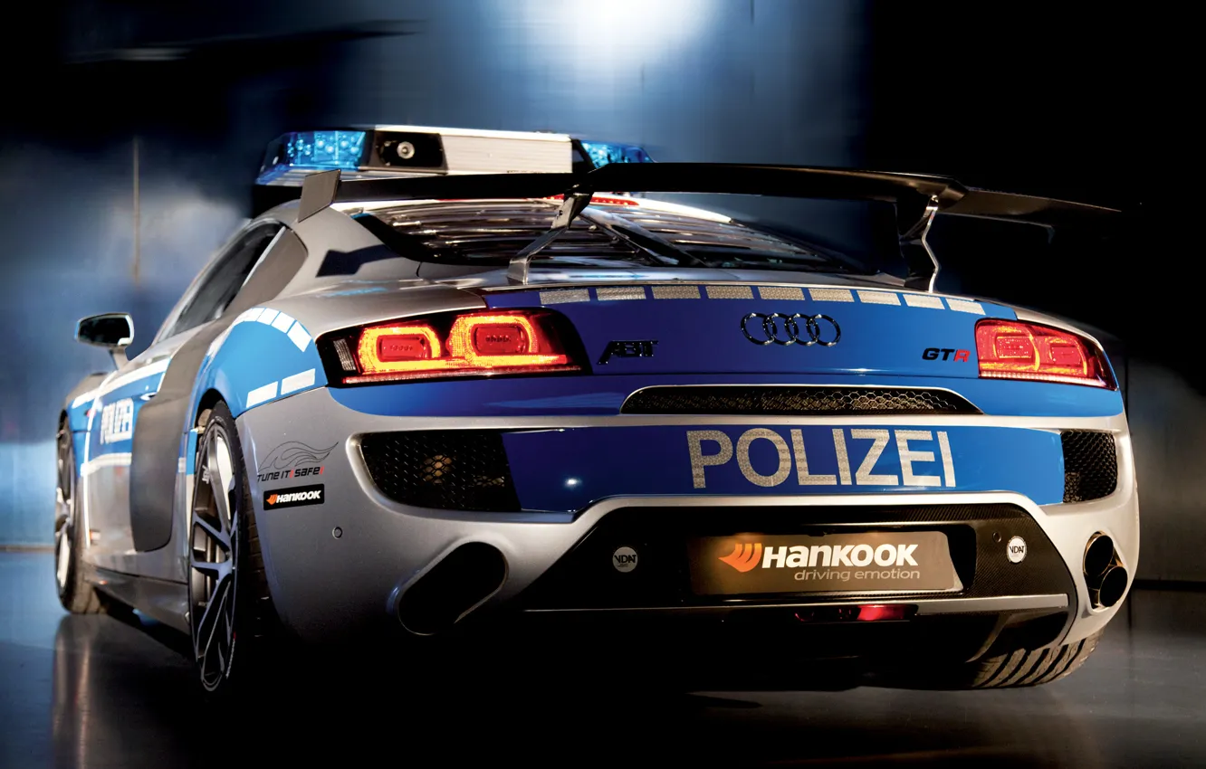 Photo wallpaper Audi, Germany, police