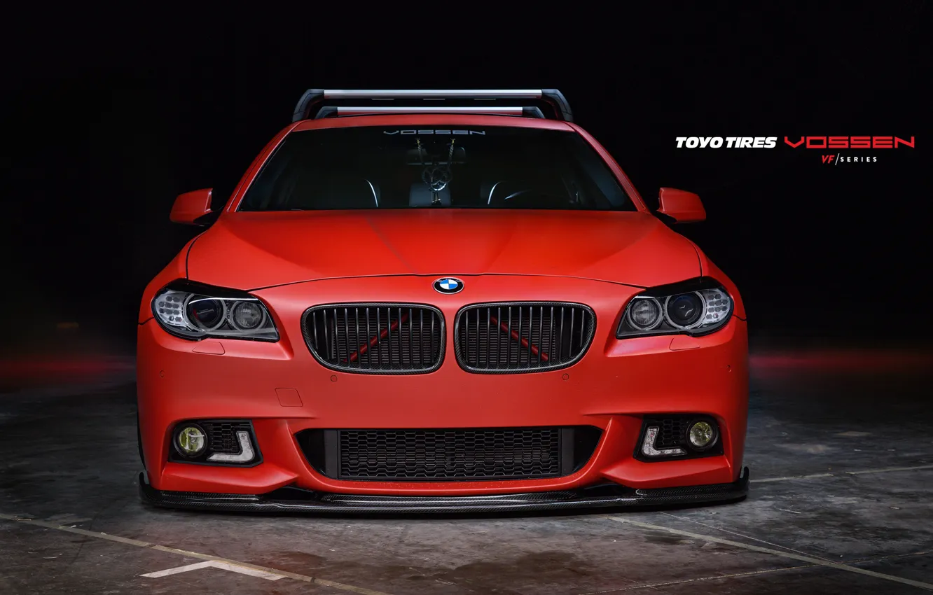 Photo wallpaper Auto, BMW, Machine, optics, before, Auto, Vossen, Wheels