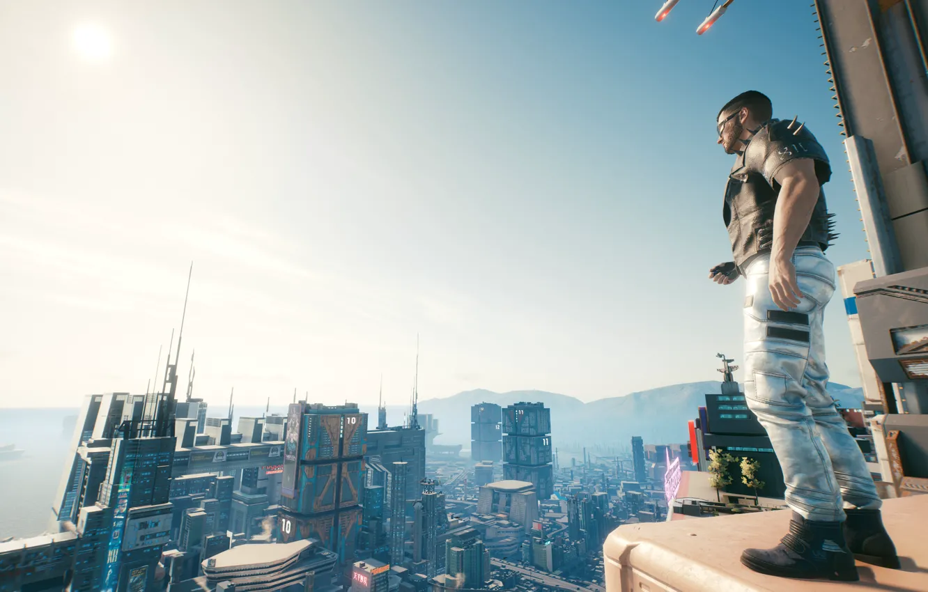 Photo wallpaper future, cyberpunk, rpg, night city, CD Projekt RED, Cyberpunk 2077, Video Game, Cyberpunk