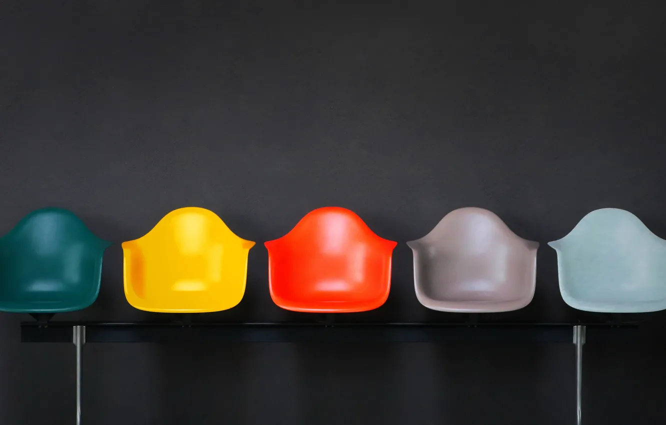 Photo wallpaper background, color, chair