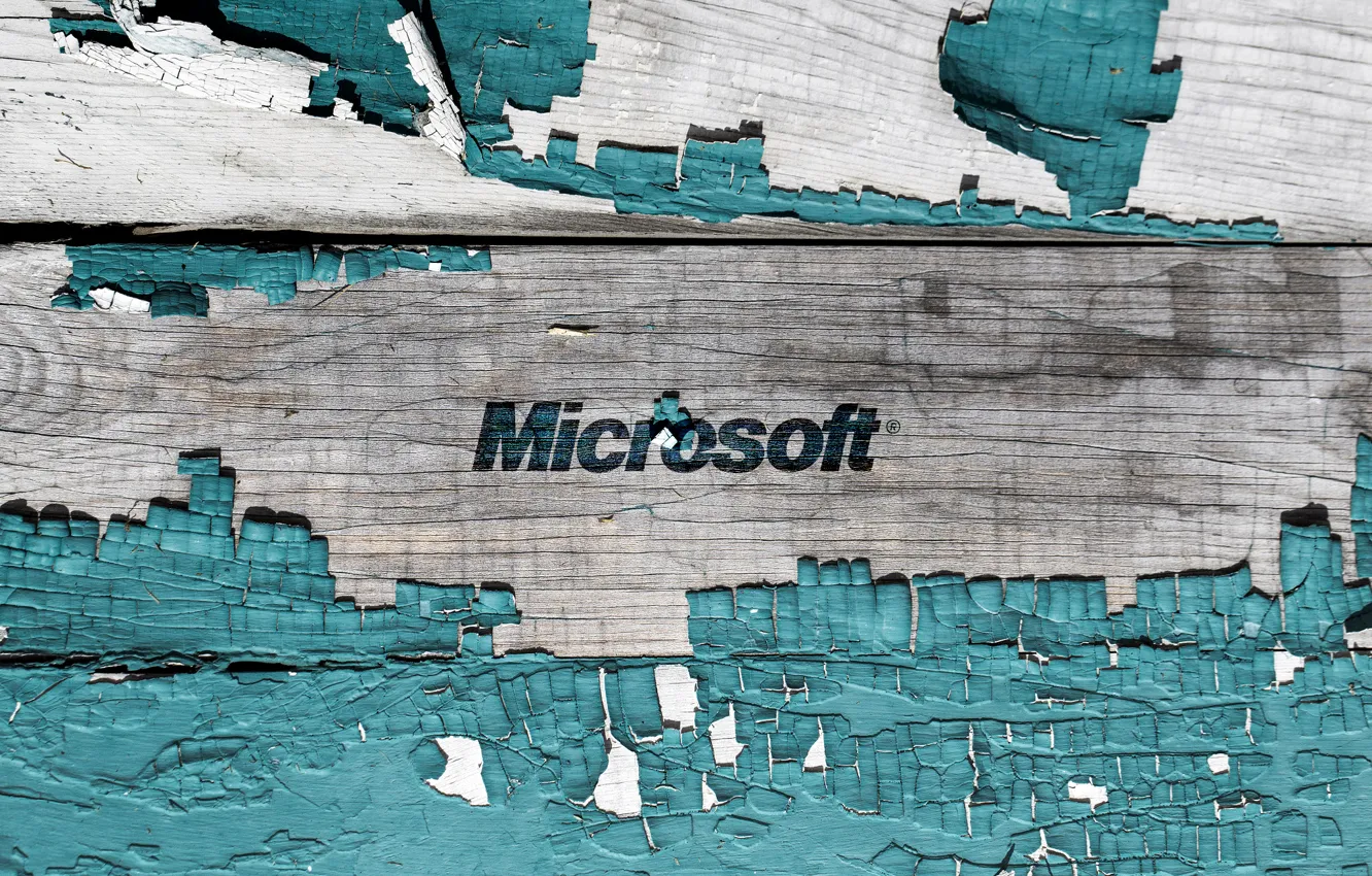 Photo wallpaper Microsoft, windows, blue, old, hi-tech