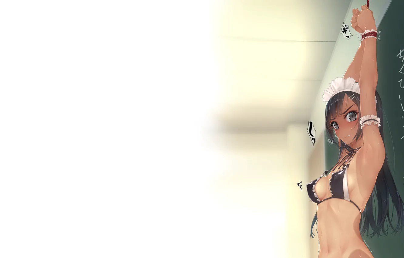 Photo wallpaper kawaii, hot, sexy, wet, anime, babe, cute, sweat