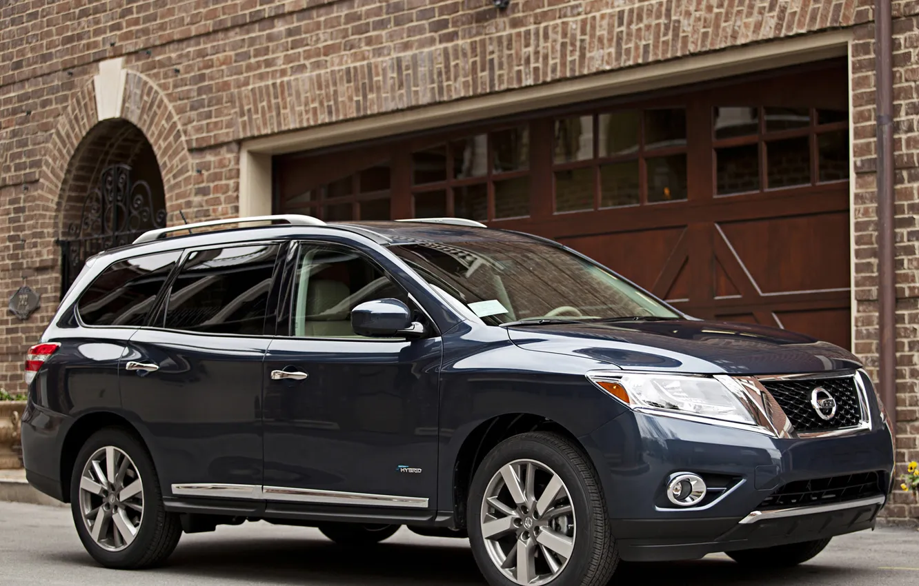 Photo wallpaper machine, Nissan, Nissan, Hybrid, Pathfinder, Pathfinder