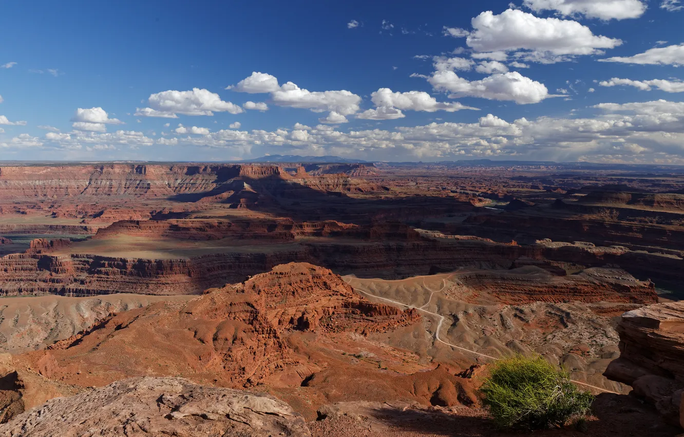 Photo wallpaper mountains, rocks, canyon