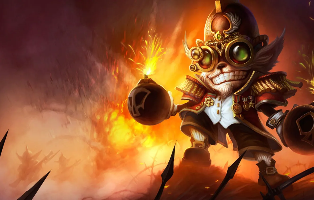 Photo wallpaper weapons, the game, art, hero, characters, LoL