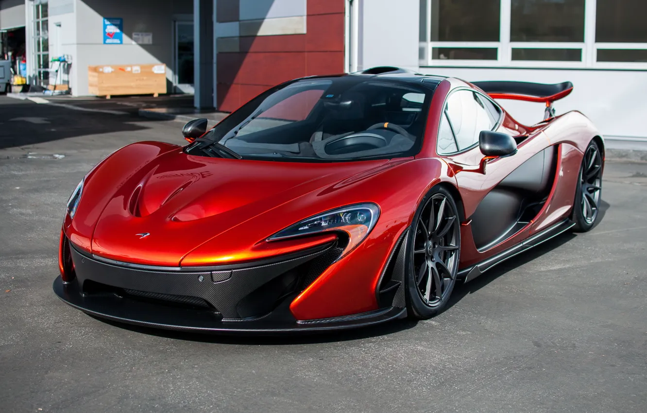 MCLAREN p1 Orange