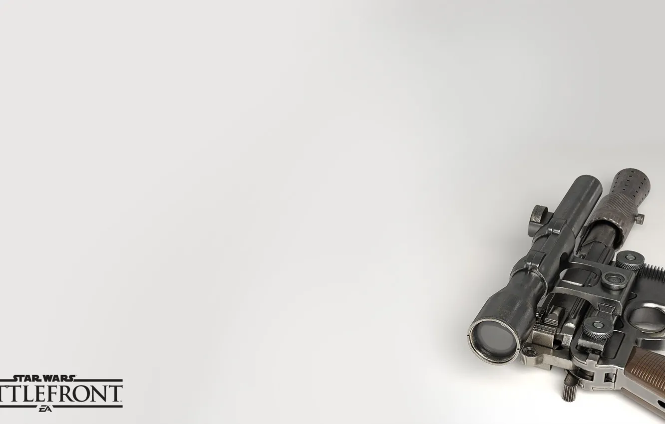 Photo wallpaper gun, pistol, game, weapon, Electronic Arts, EA Games, blaster, Star Was Battlefront