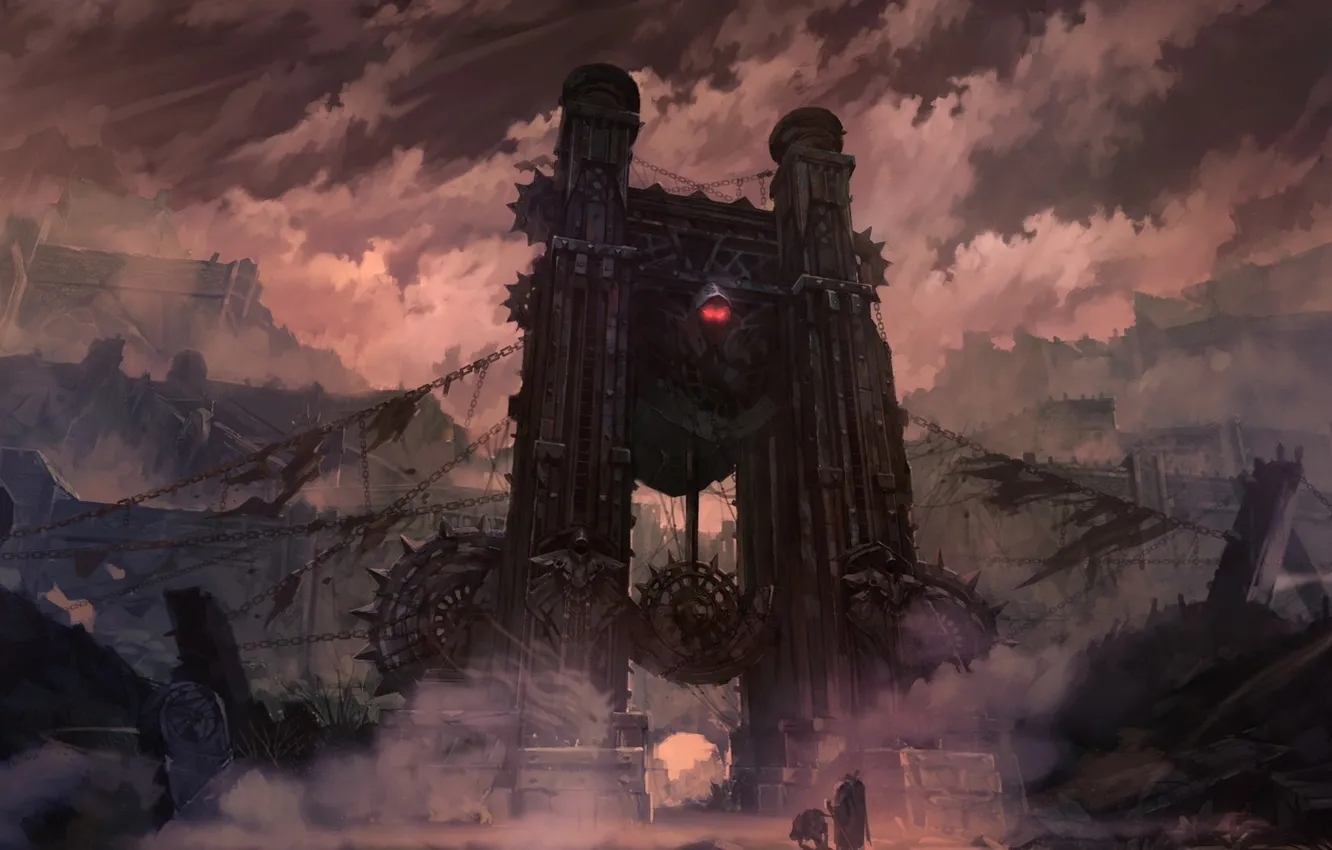 Photo wallpaper Concept, lineage, art, Tauti, Fortress