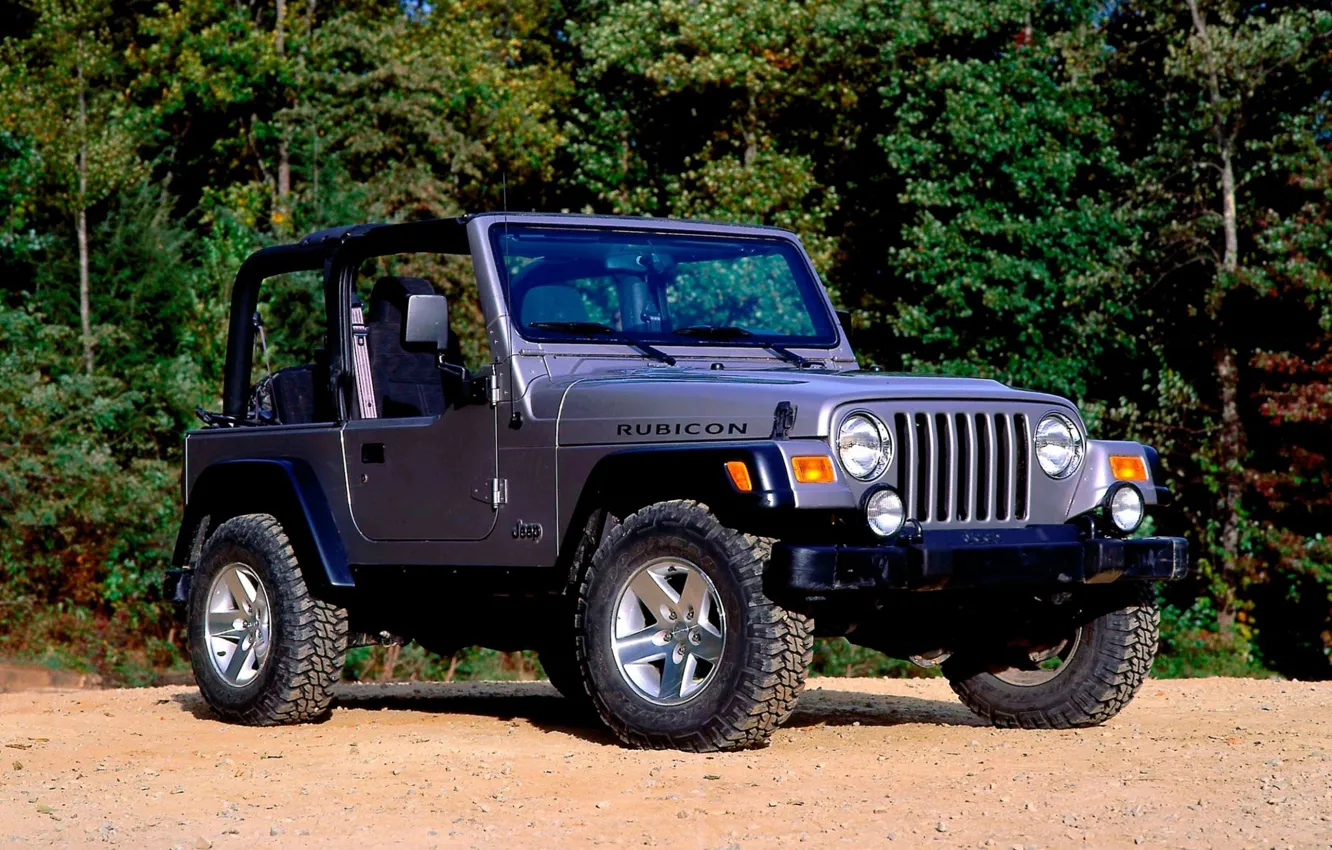 Photo wallpaper Wrangler, Jeep, Rubicon