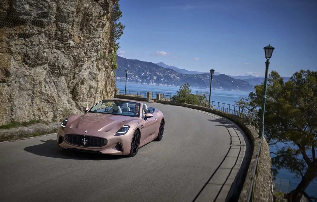 Photo wallpaper Maserati, GranCabrio, 2024, Maserati GranCabrio Folgore