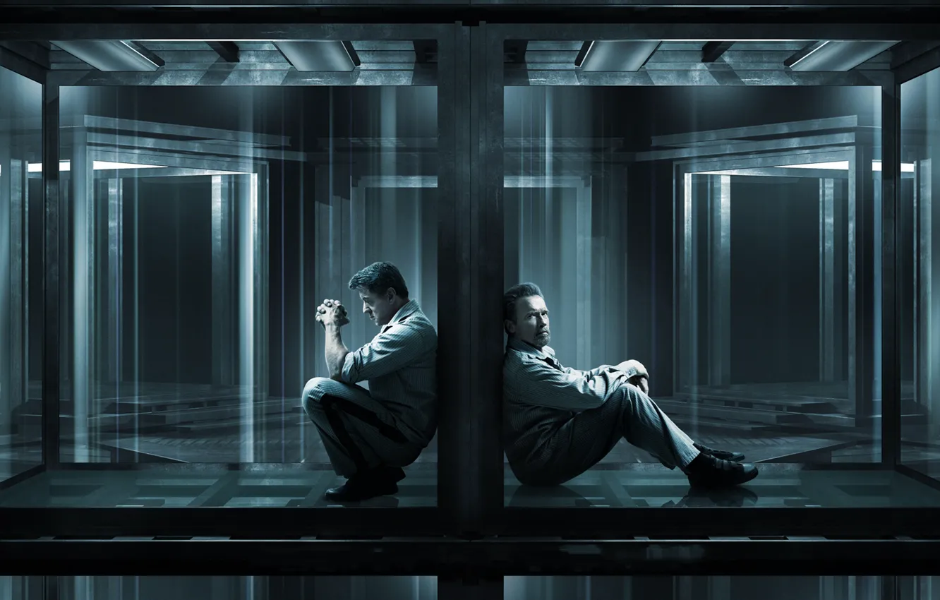Photo wallpaper Arnold Schwarzenegger, Sylvester Stallone, Sylvester Stallone, Arnold Schwarzenegger, Ray Breslin, Escape plan, Emil Rottmayer, Escape …