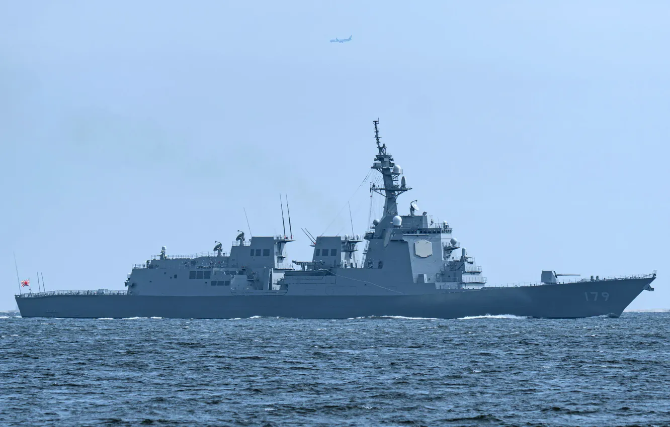 Photo wallpaper Japan, destroyer, JS Maya, DDG-179