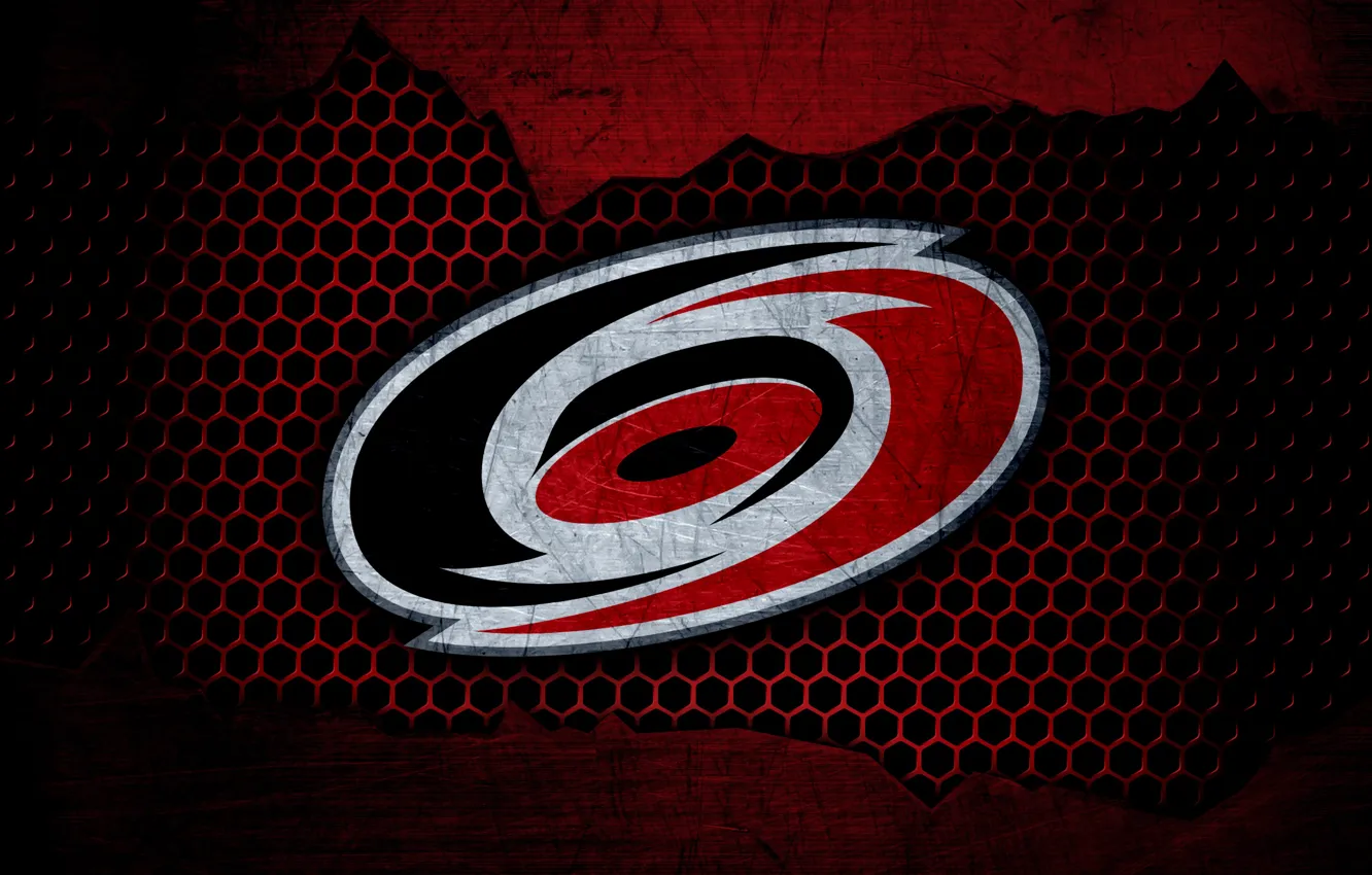 Photo wallpaper wallpaper, sport, logo, NHL, hockey, Carolina Hurricanes