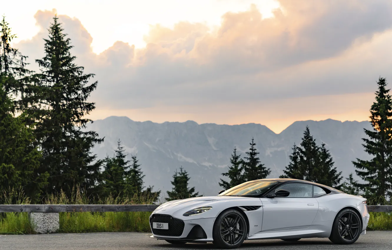 Photo wallpaper Aston Martin, DBS, Superleggera, 2018