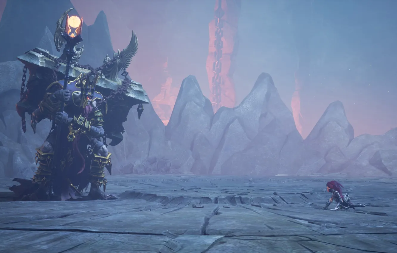 Photo wallpaper the game, game, fighting game, darksiders, Screenshot, Darksiders III, Darksayders 3