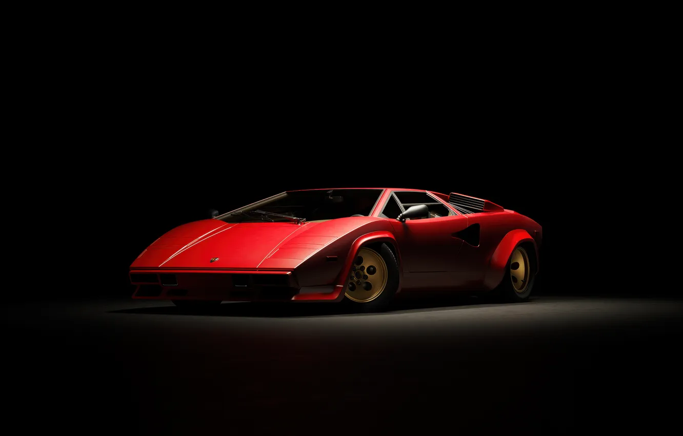 Photo wallpaper car, Lamborghini, Countach