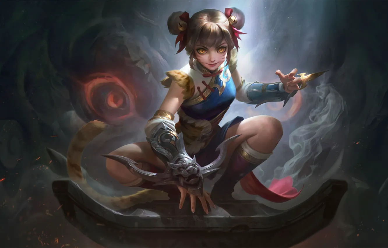 Photo wallpaper weapons, the game, armor, game, killer, League of Legends, LOL, League Of Legends