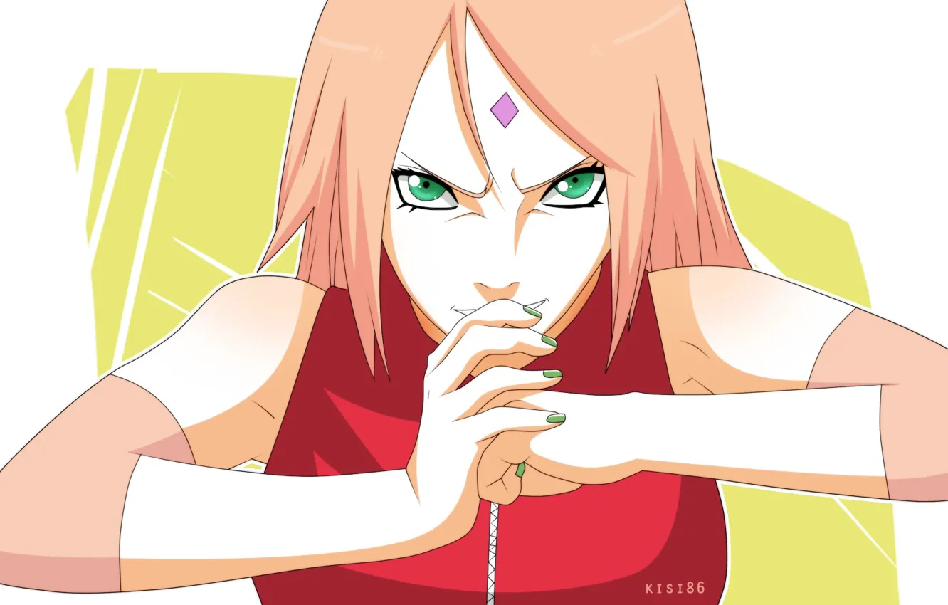 Photo wallpaper anger, Naruto, Sakura Haruno, kisi86, Naruto Gaiden