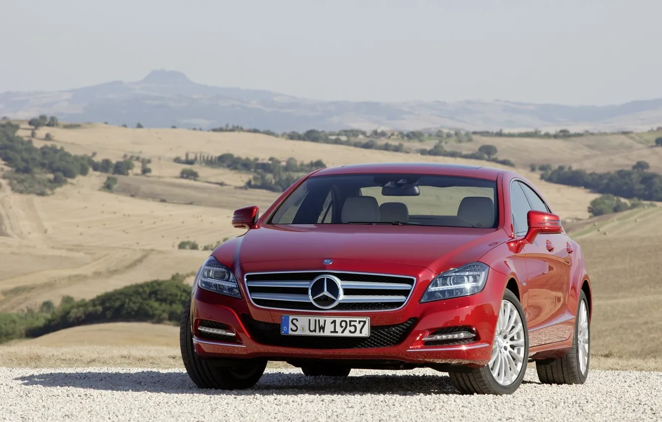 Photo wallpaper machine, auto, Wallpaper, photos, Mercedes, Benz, CLS550