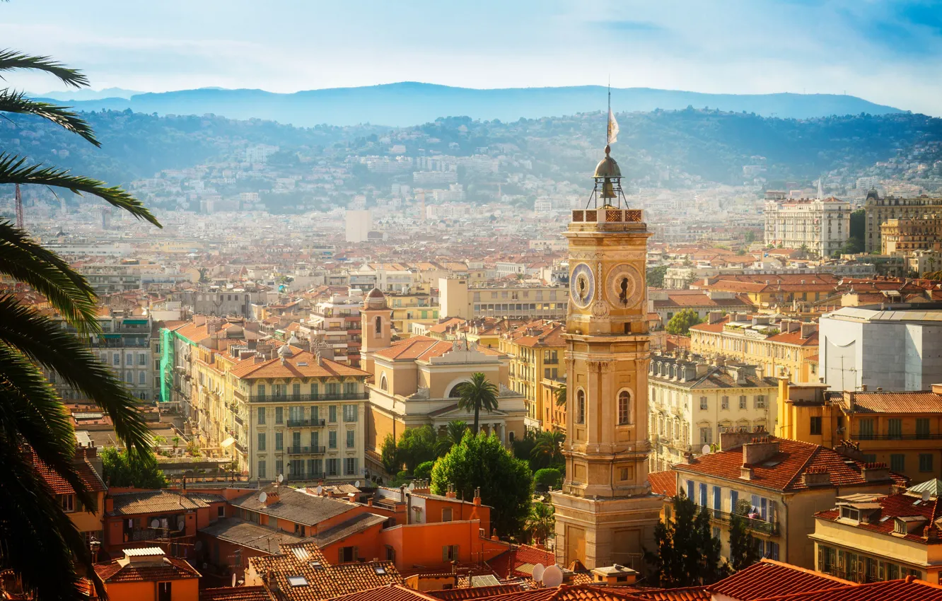 Photo wallpaper France, nice, French Riviera, Cote d'azur, Provence