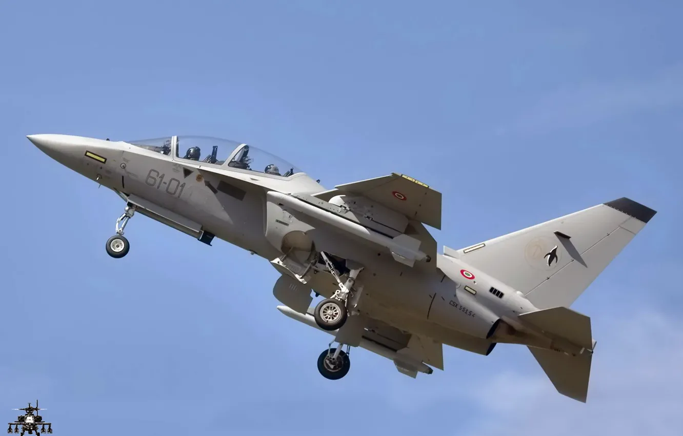 Photo wallpaper weapons, Italian Air Force, Alenia-Aermacchi T-346A Master