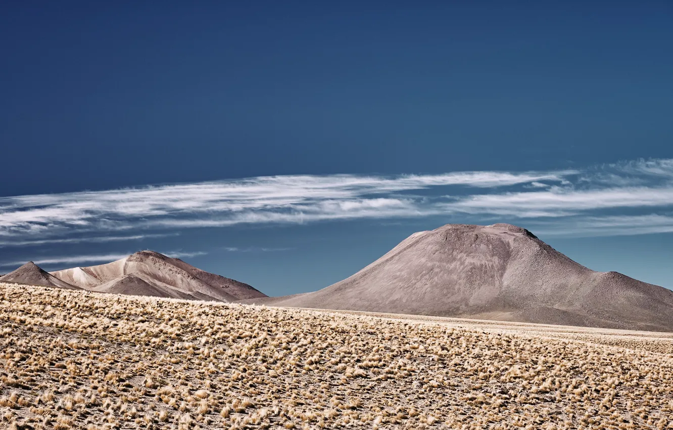 Photo wallpaper desert, mountain, Chile, Atacama