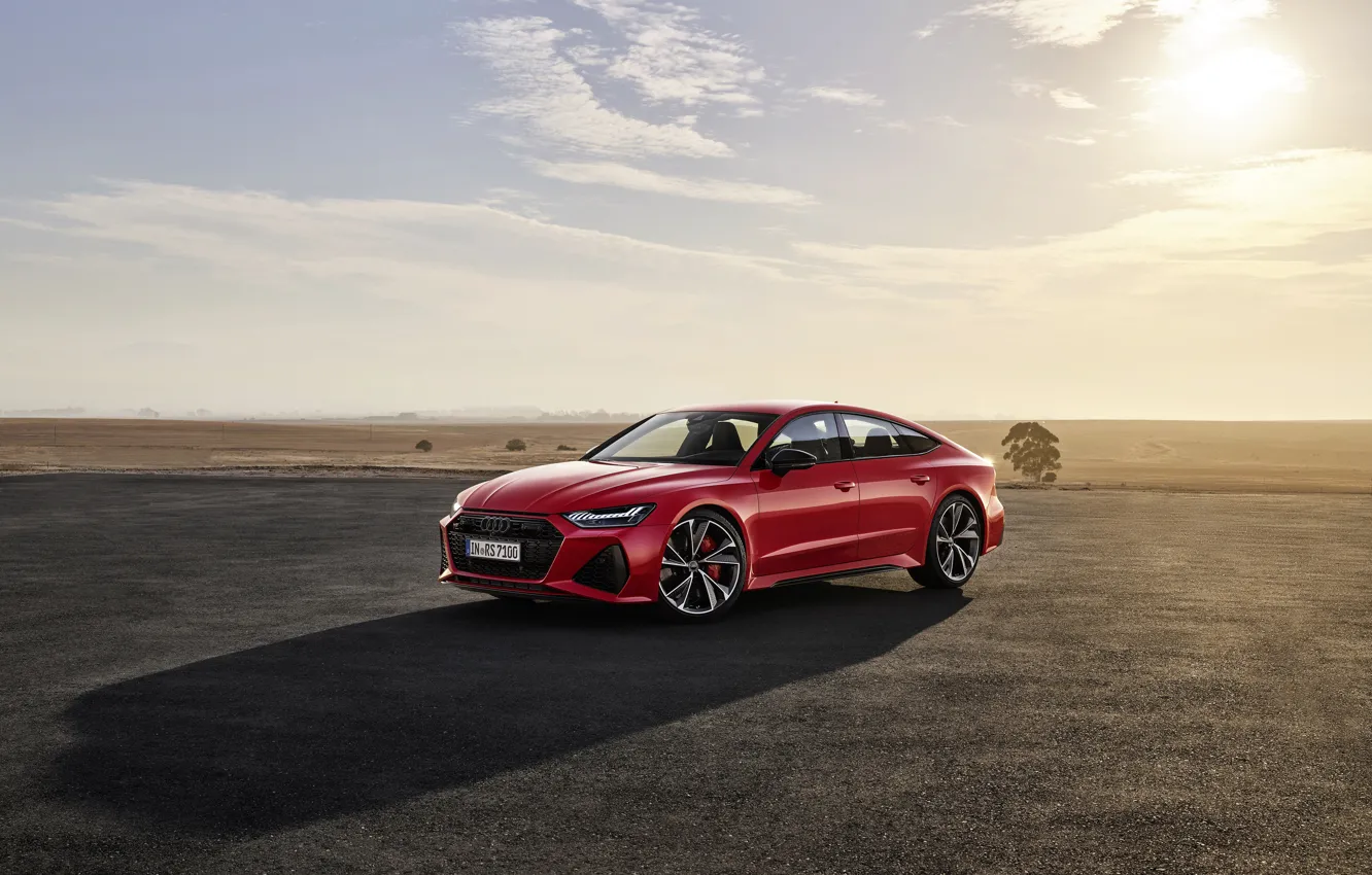 Photo wallpaper Audi, Sportback, RS 7, RS7, 2020