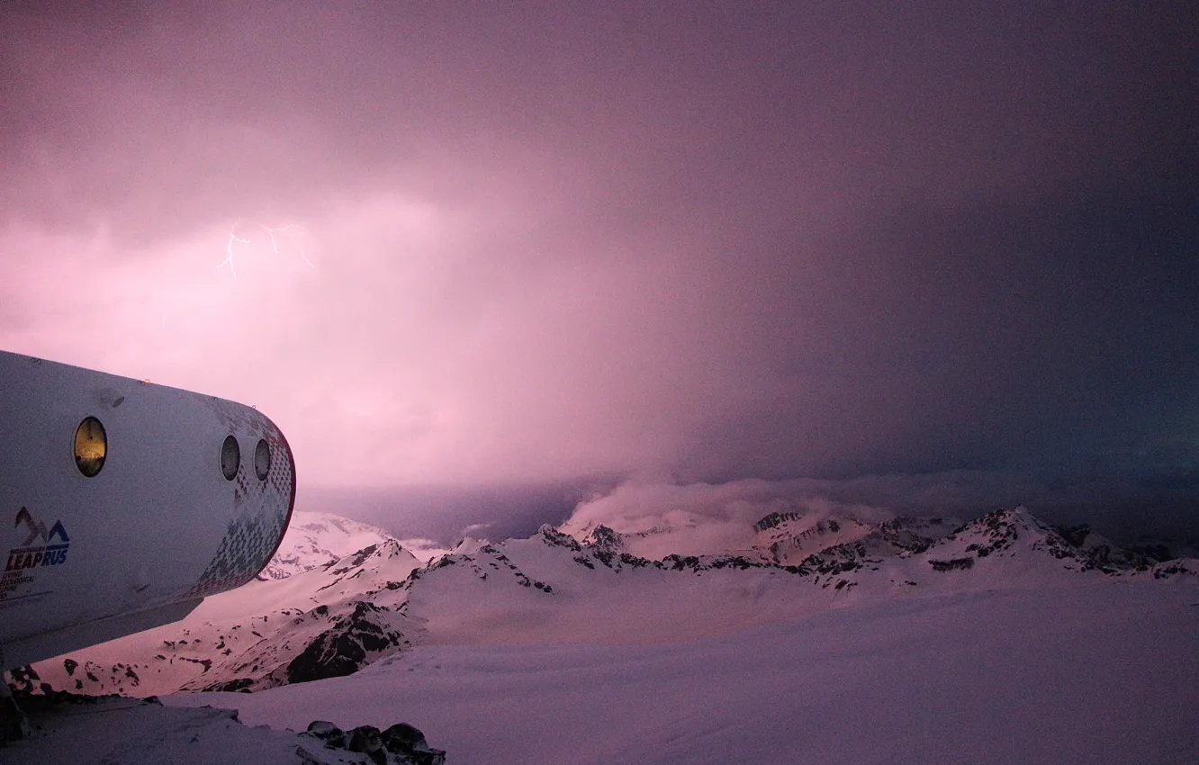 Photo wallpaper mountains, Elbrus, otedb