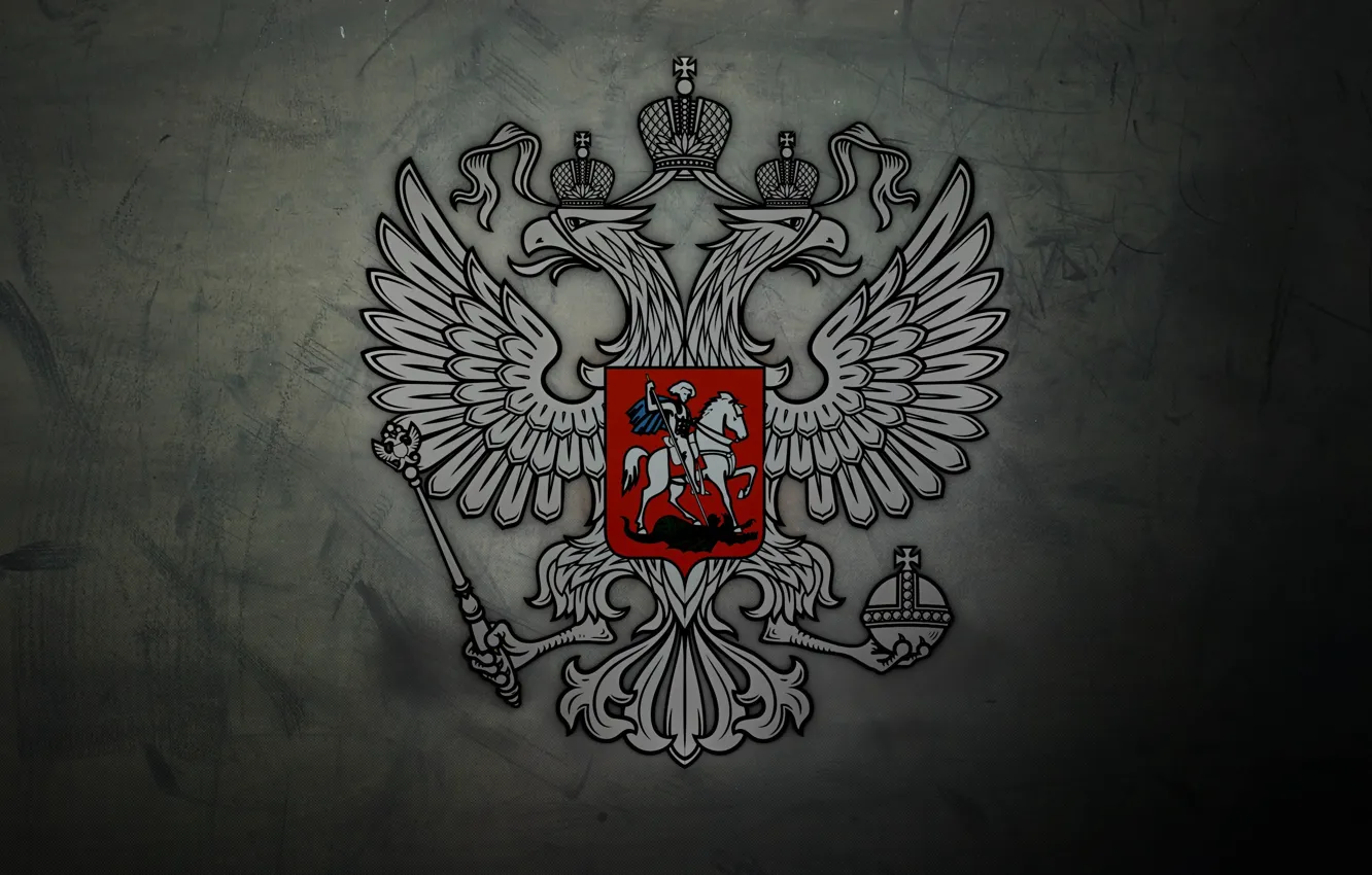 Photo wallpaper surface, texture, Russia, coat of arms, texture