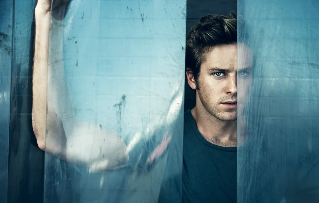 Photo wallpaper look, pose, actor, Armie Hammer, Armie Hammer