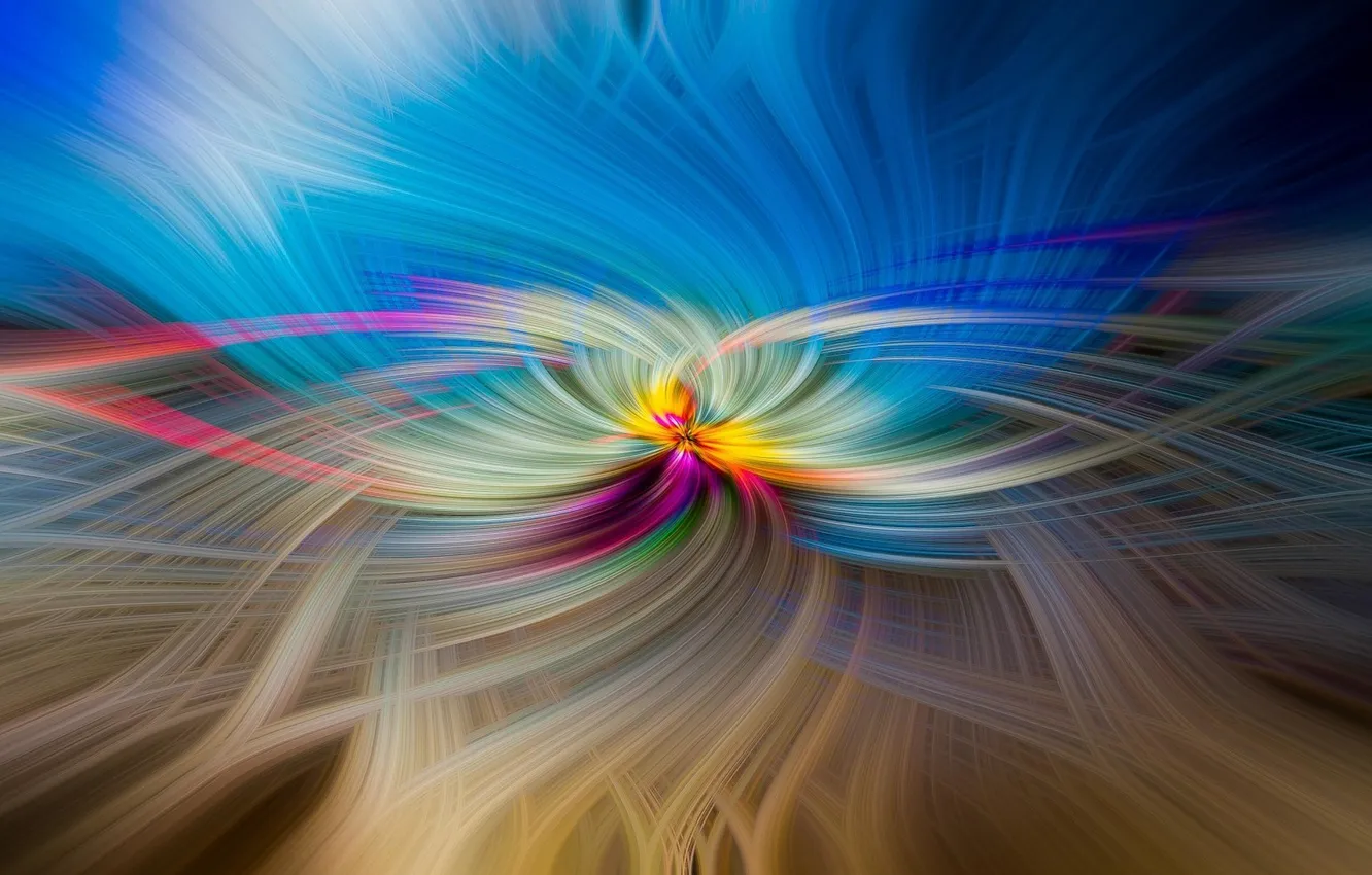 Photo wallpaper colorful, CGI, ArtStation