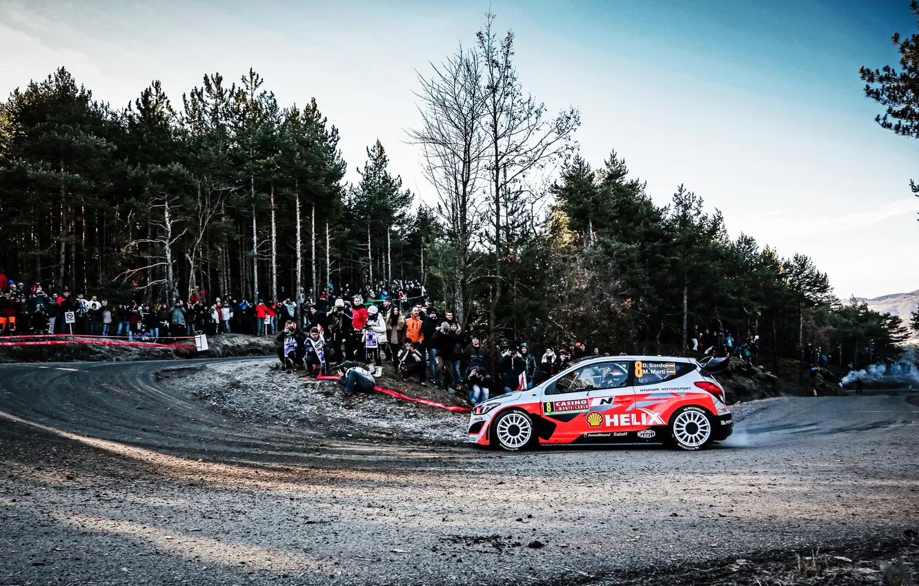 Photo wallpaper machine, sport, people, turn, Citroen, Citroen, DS3, WRC
