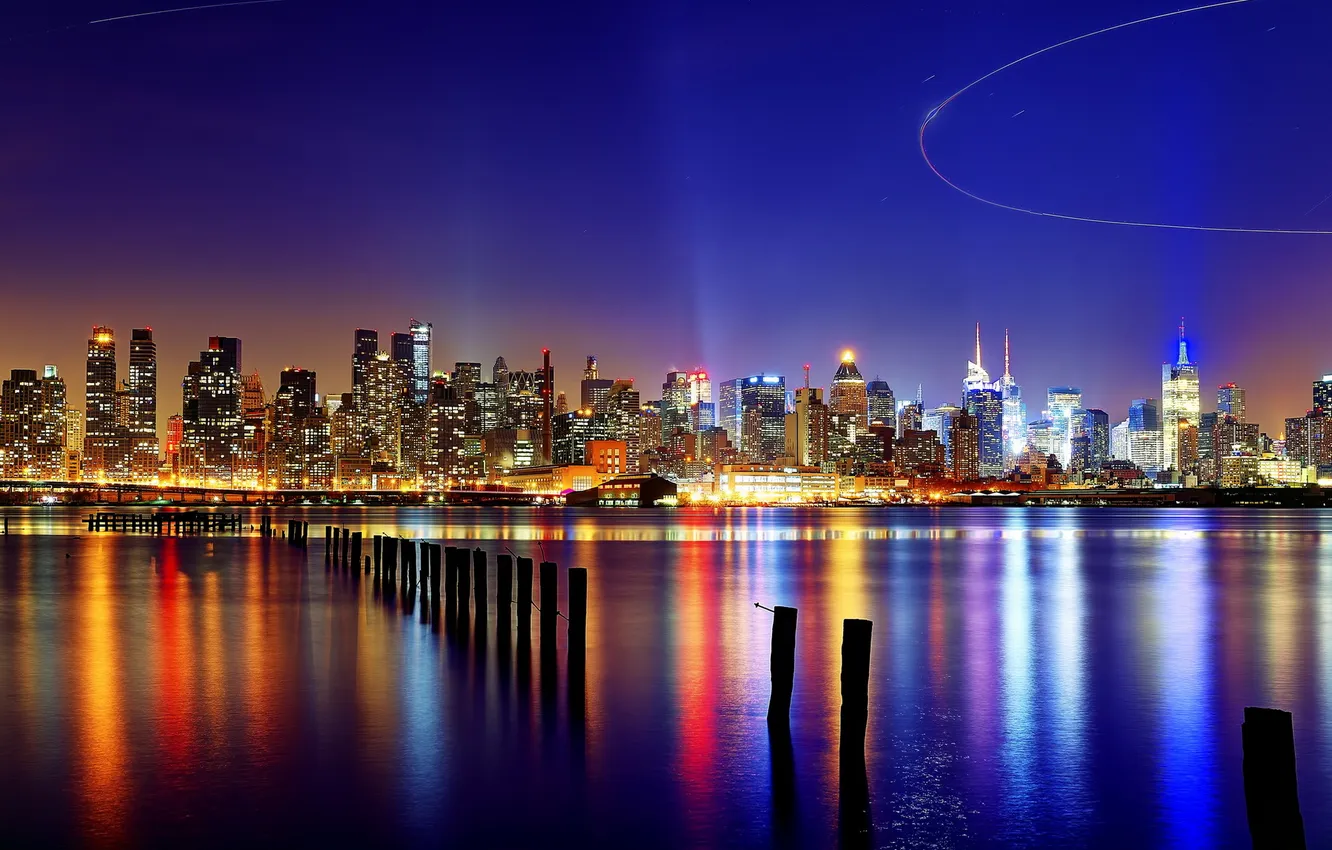 Photo wallpaper United States, New Jersey, Edgewater