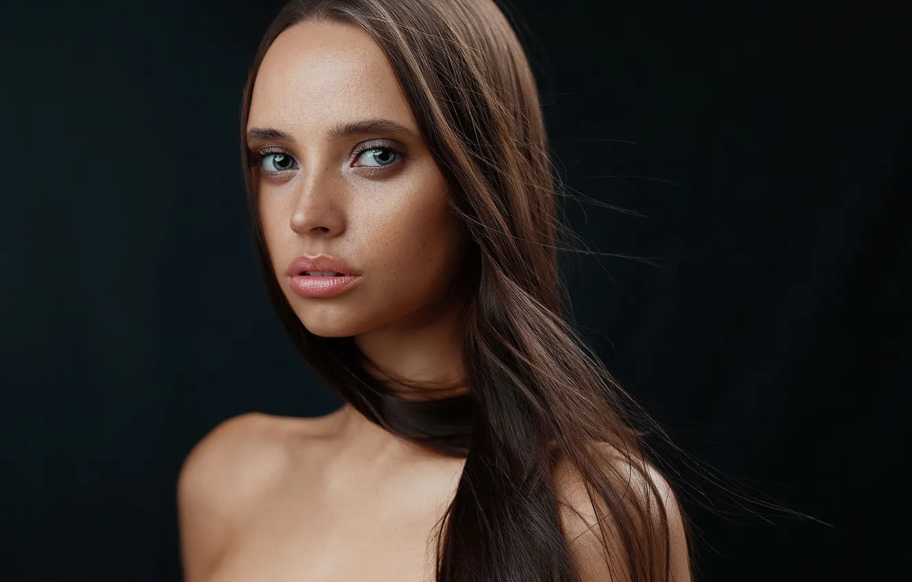 Photo wallpaper model, Liliya, Ivan Kovalev