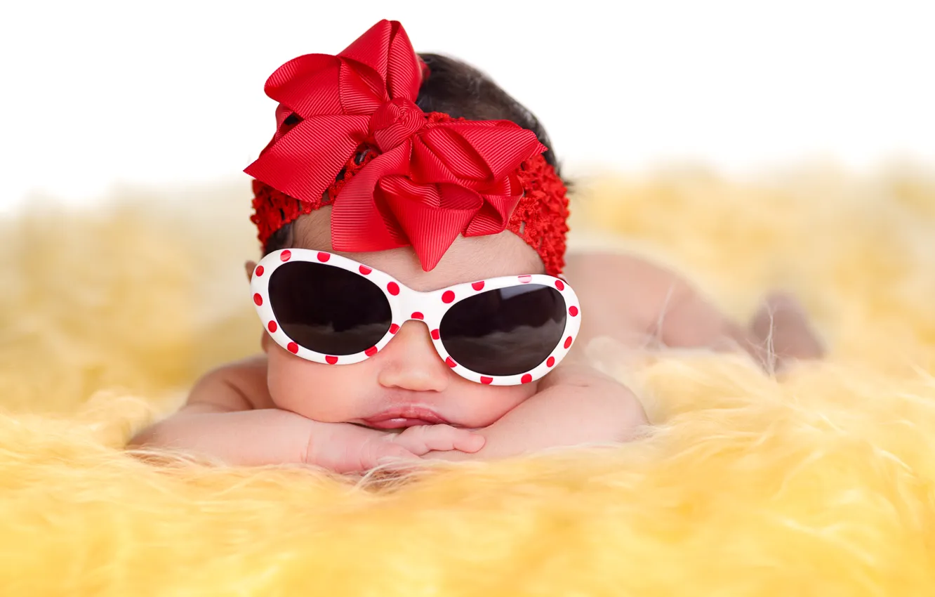 Photo wallpaper children, girl, baby