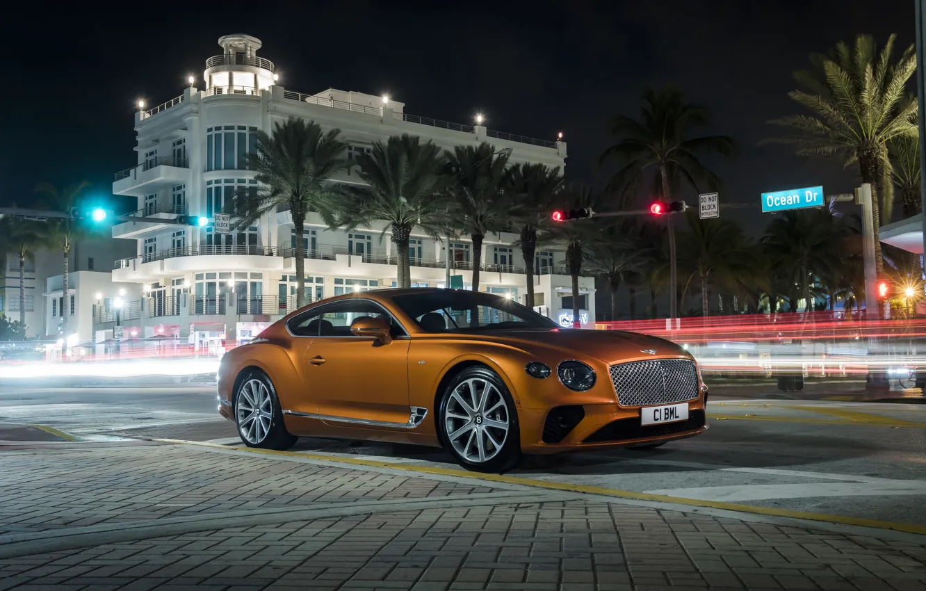 Photo wallpaper Bentley, Continental, Continental GT, V8, 2019