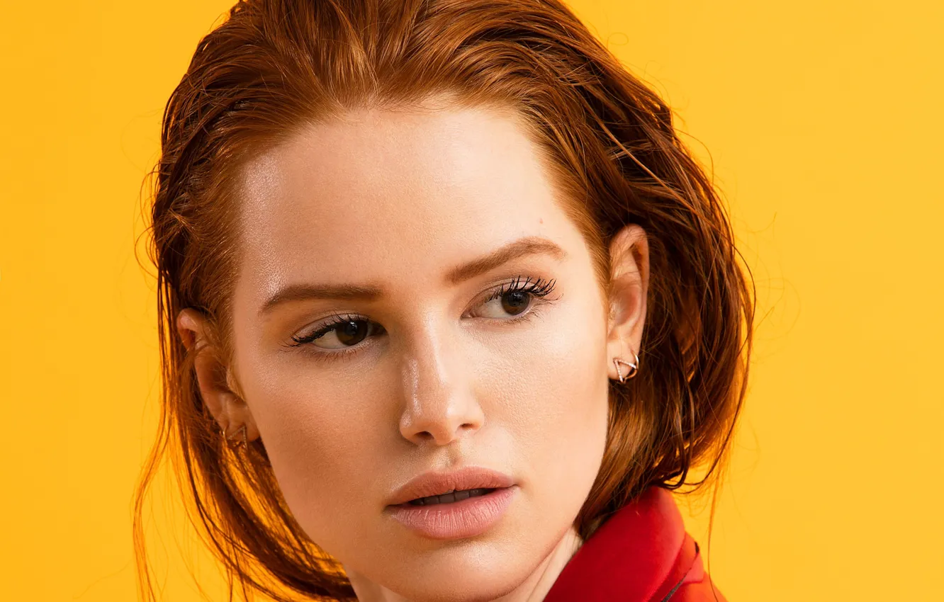 Photo wallpaper portrait, actress, red, redhead, Madelaine Petsch