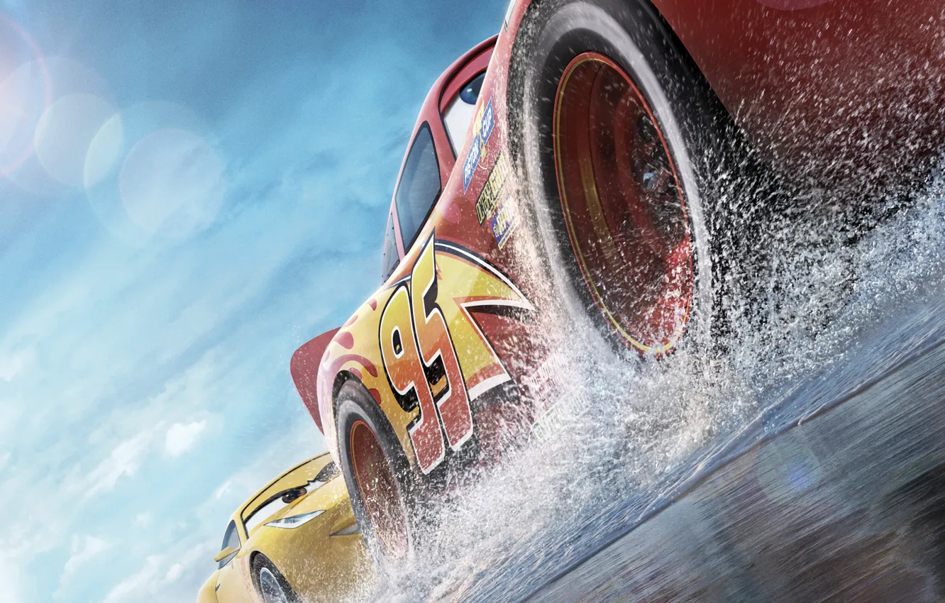 Photo wallpaper Pixar, movie, Cars 3, Cars 3