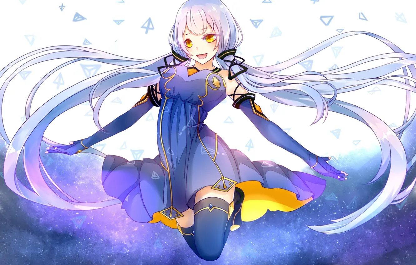 Photo wallpaper girl, vocaloid, Vocaloid
