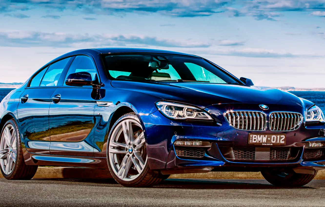 Photo wallpaper BMW, coupe, BMW, Gran Coupe, Sport, F06, AU-spec, 650i