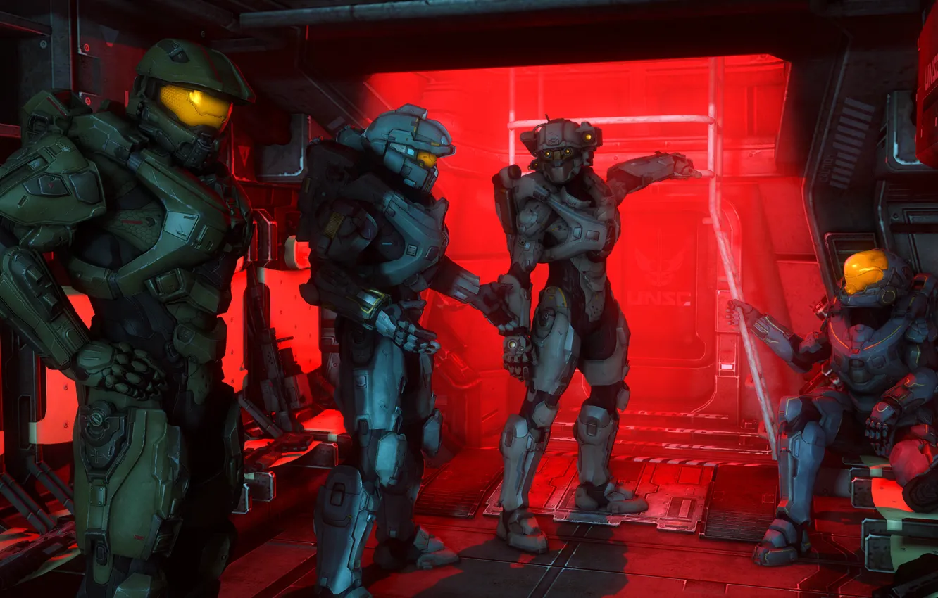 Photo wallpaper soldiers, helmet, Halo, armor, Spartan, Master Chief, John-117