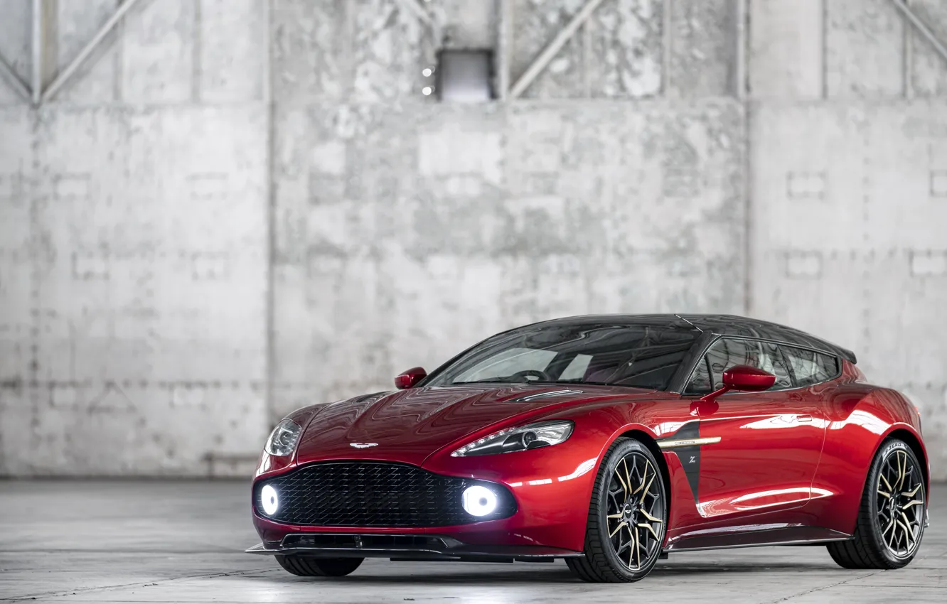 Photo wallpaper Aston Martin, 2018, Vanquish, Zagato Shooting Brake