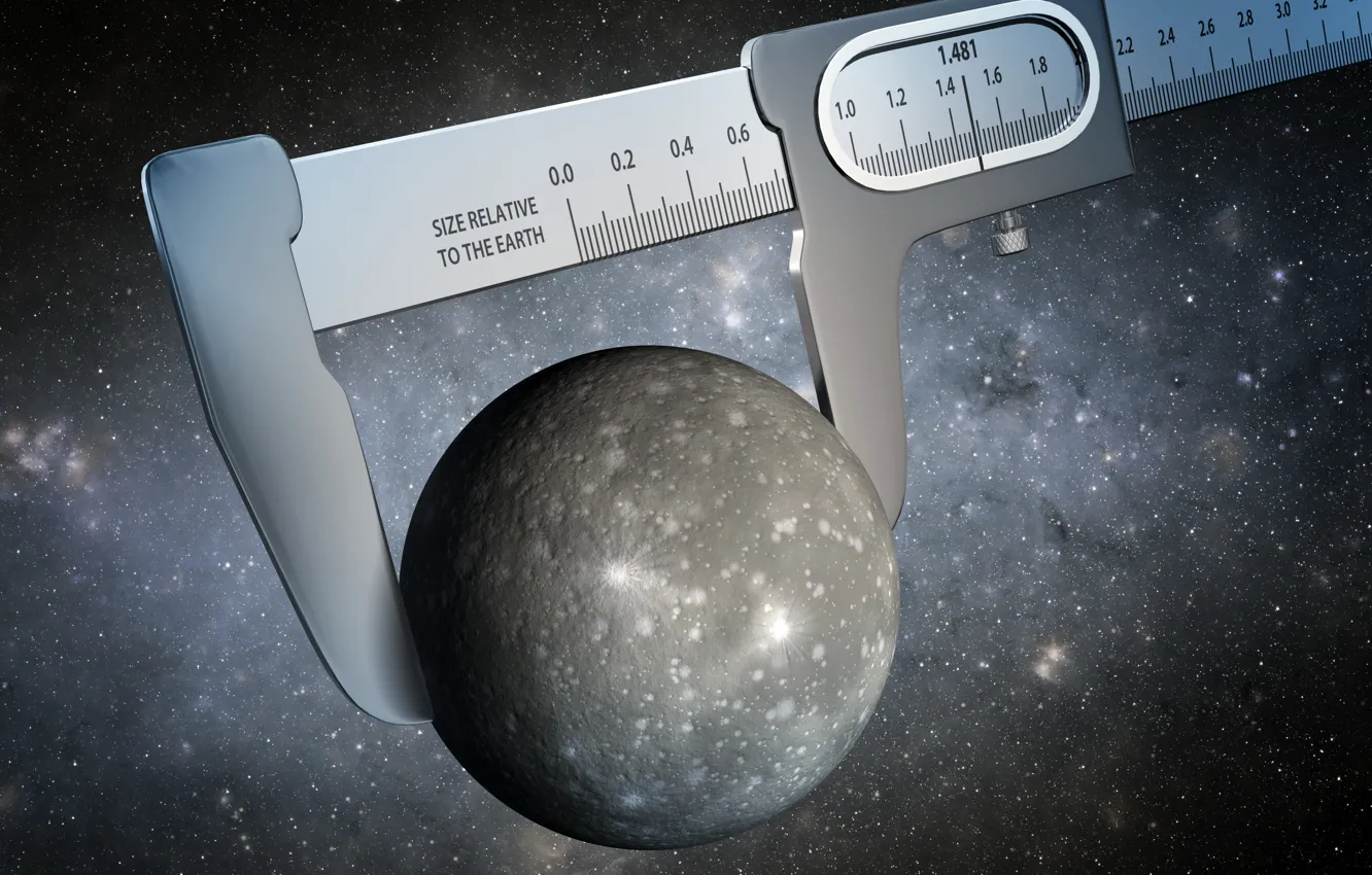 Photo wallpaper planet, Astrophysics, gauge tool, physics