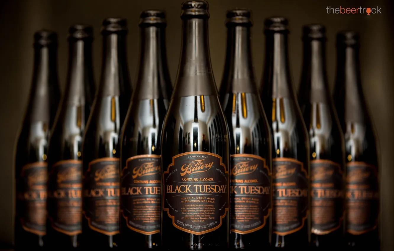 Photo wallpaper beer, drink, bottles