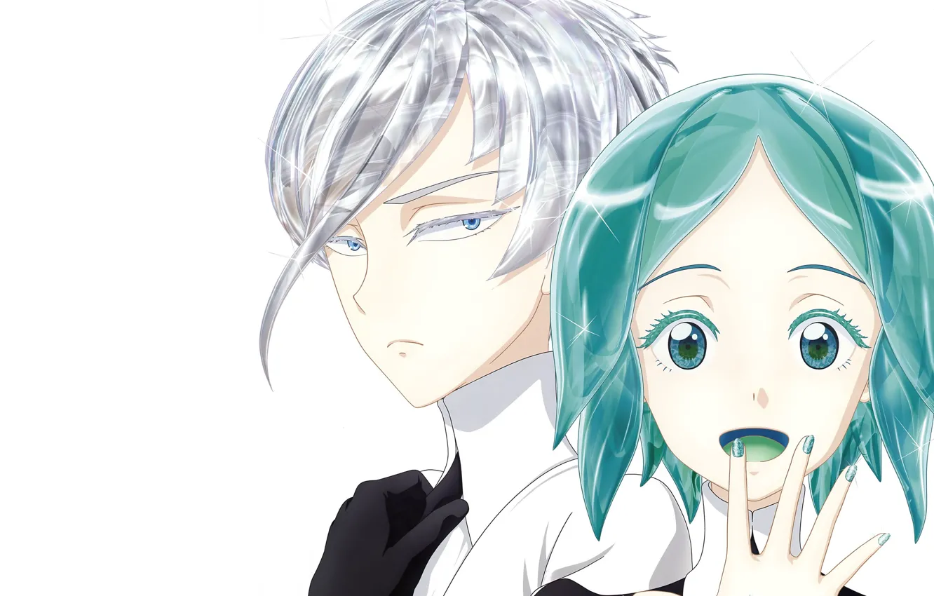 Photo wallpaper girl, portrait, Country Gems, Houseki no kuni