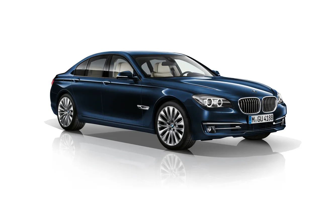 Photo wallpaper background, BMW, BMW, sedan, 7-Series, f01