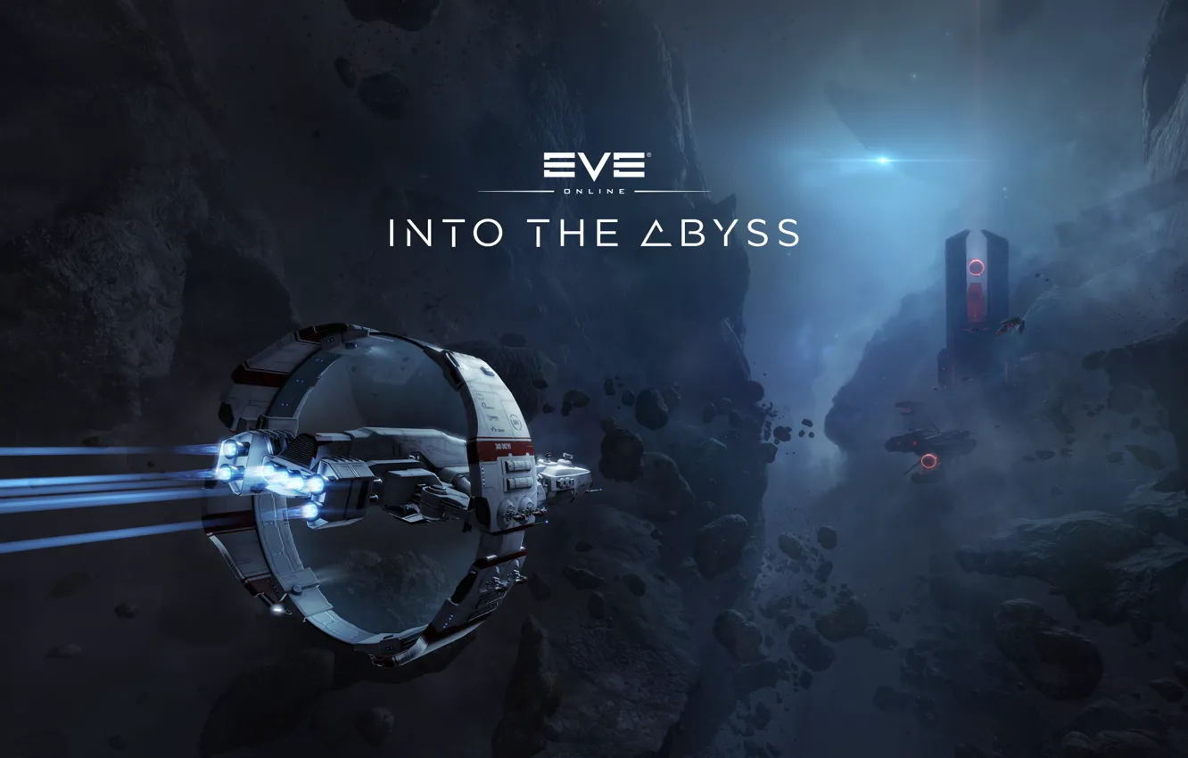 Photo wallpaper space, station, asteroids, space, ruins, spaceship, station, eve online