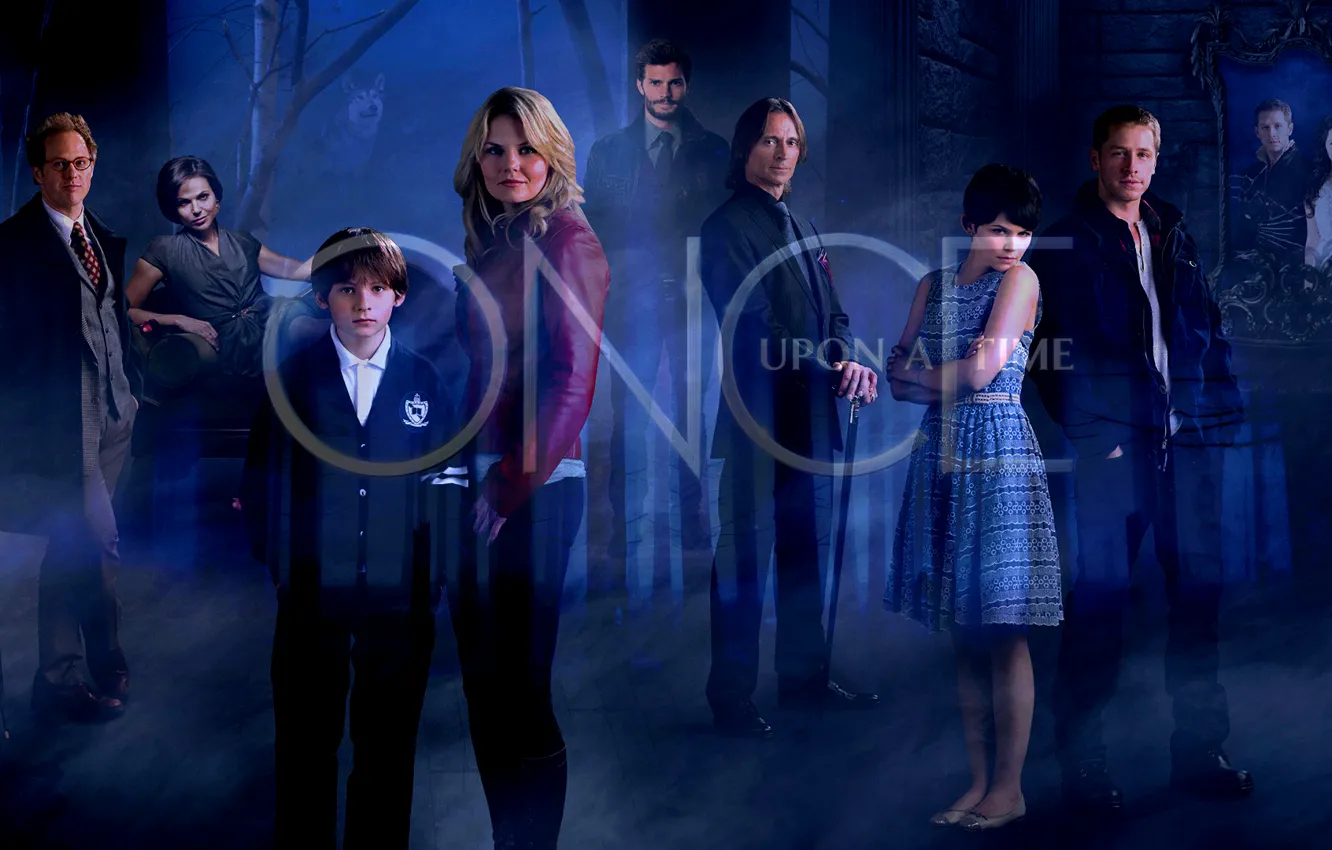 Photo wallpaper the series, the main characters, Once upon a time